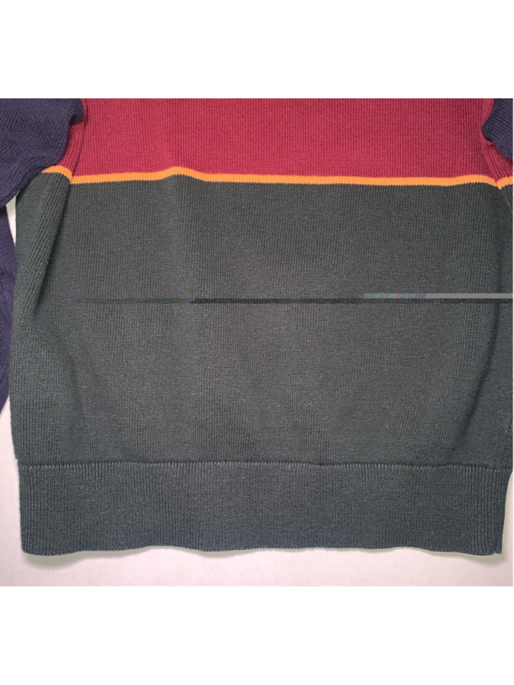 Gap Kids Boys Tops Striped Gap Logo Crew Neck School Sweater Size 8 Medium Boys - Picture 10 of 16